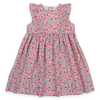 20086T-Sleeveless Pink Floral Toddler Girl Dress