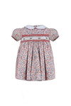 Full Floral Hand-Smocked Toddler & Youth Yoke Dress 2 - Imagewear